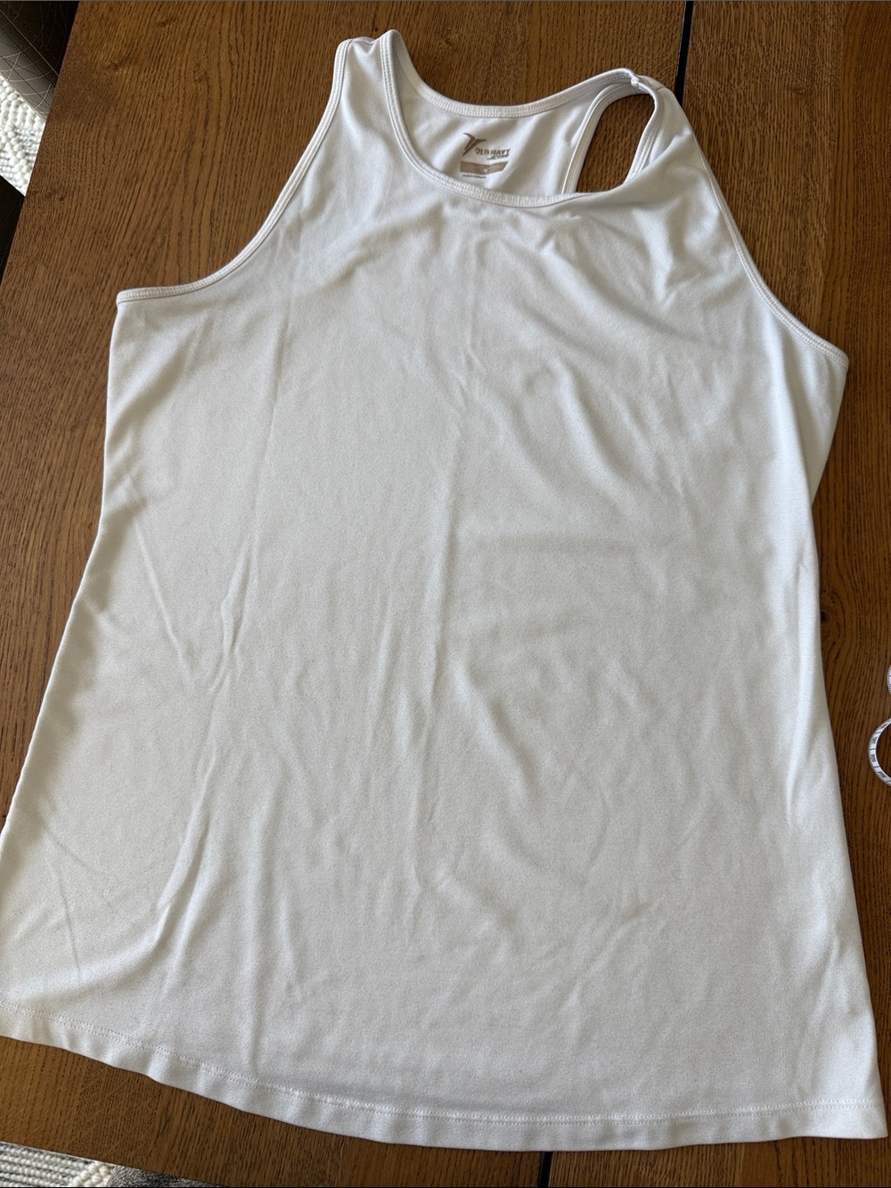 Old Navy White Racerback Tank
